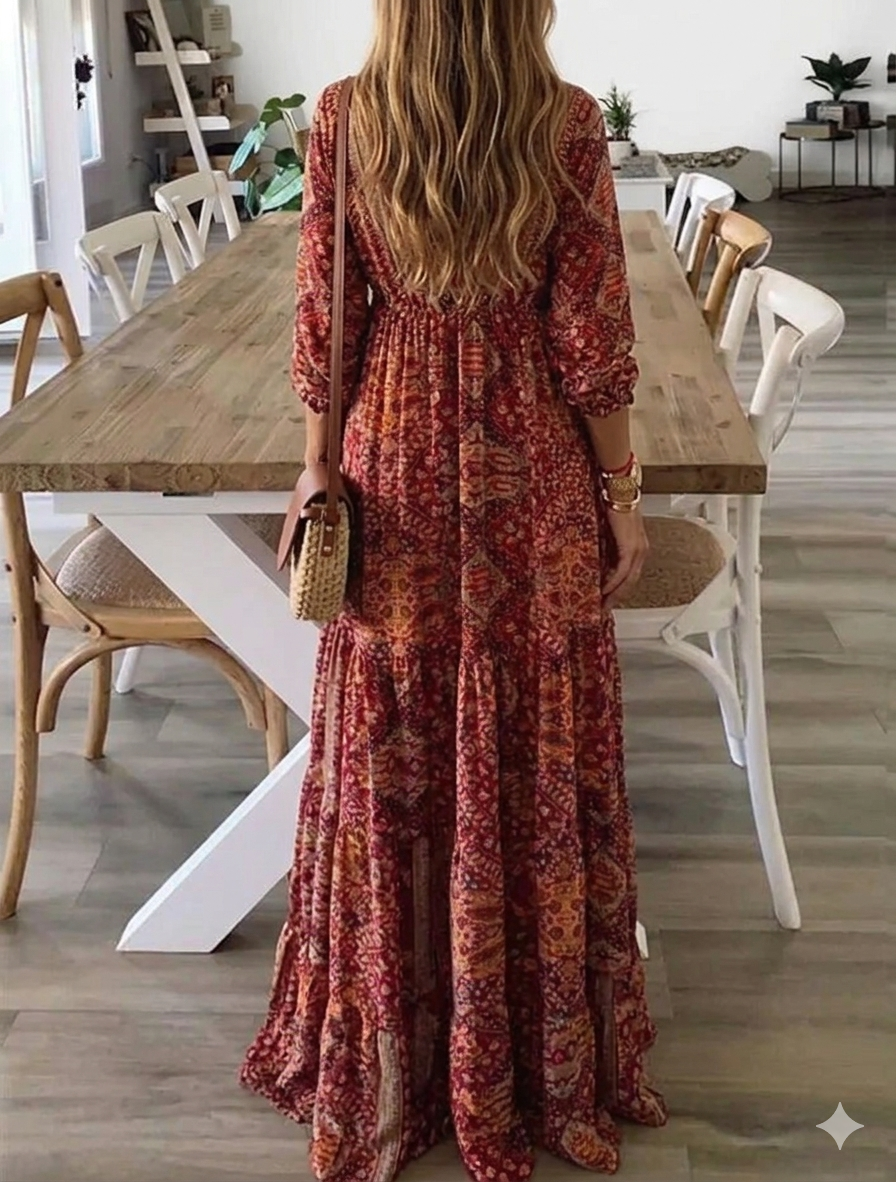 Laurence™ Vestido maxi para mujer primavera/verano