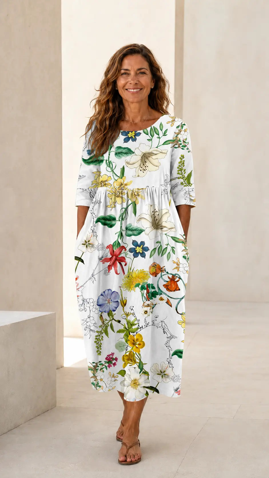 Vestido Isabel Botánico