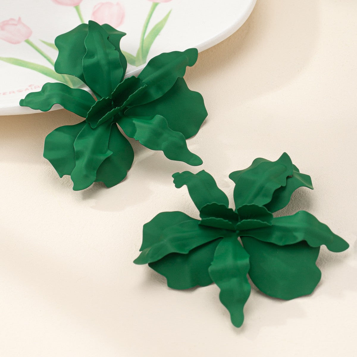 Pendientes de flor