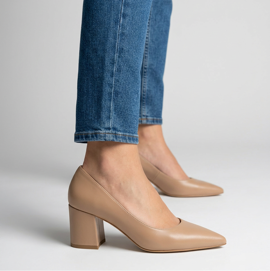 Deva - Zapatos de salón cómodos para mujer