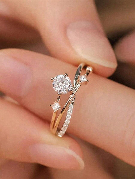 Camille – Elegancia sin esfuerzo con un brillo refinado de diamante solitario