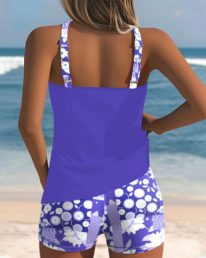 Sunset Queen | Conjunto de traje de baño de una pieza a la moda