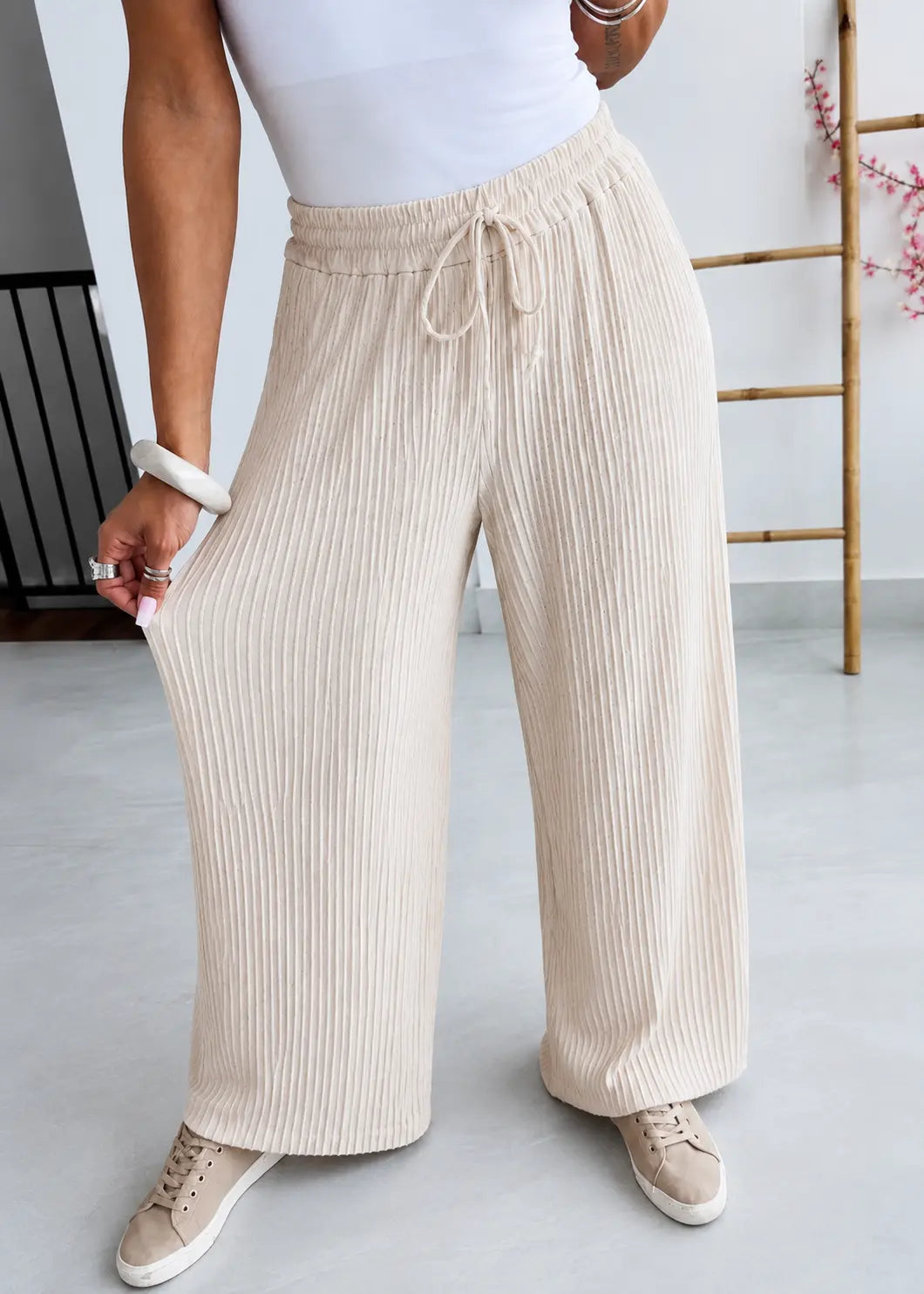 PANTALÓN PALAZZO PLISADO