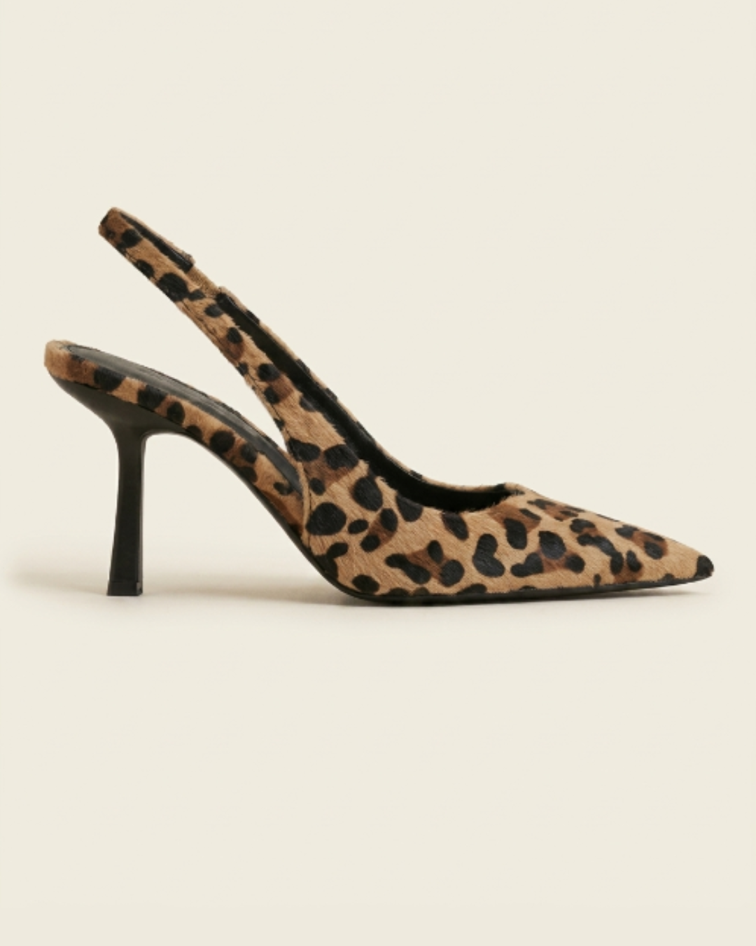Mónica – Zapatos de tacón de leopardo con punta afilada