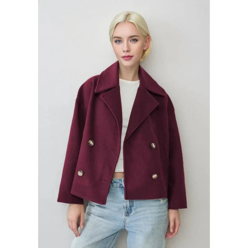 Adriana | Chaqueta cruzada elegante con botones