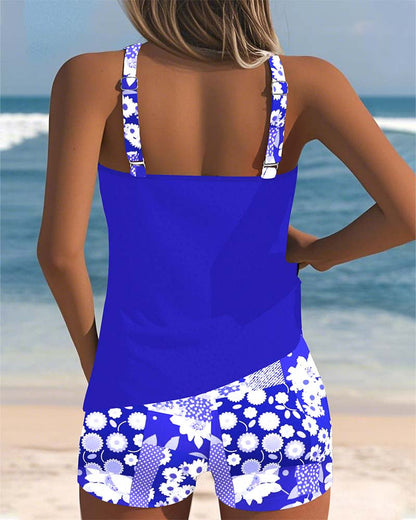 Sunset Queen | Conjunto de traje de baño de una pieza a la moda