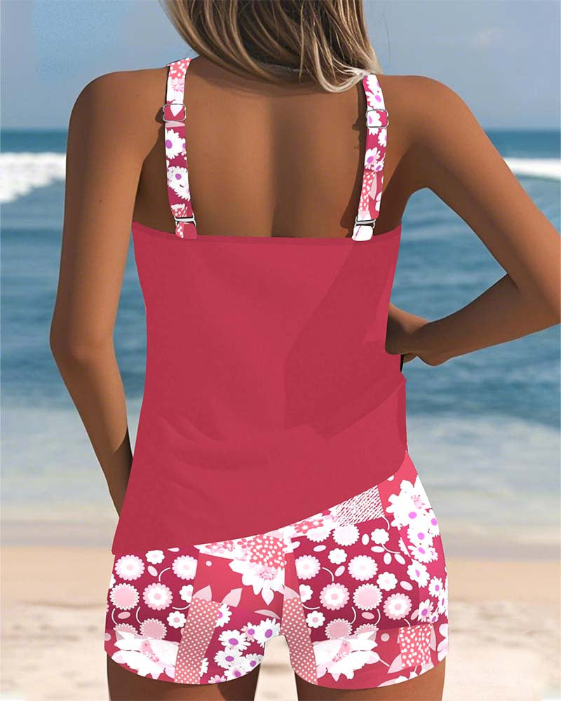 Sunset Queen | Conjunto de traje de baño de una pieza a la moda