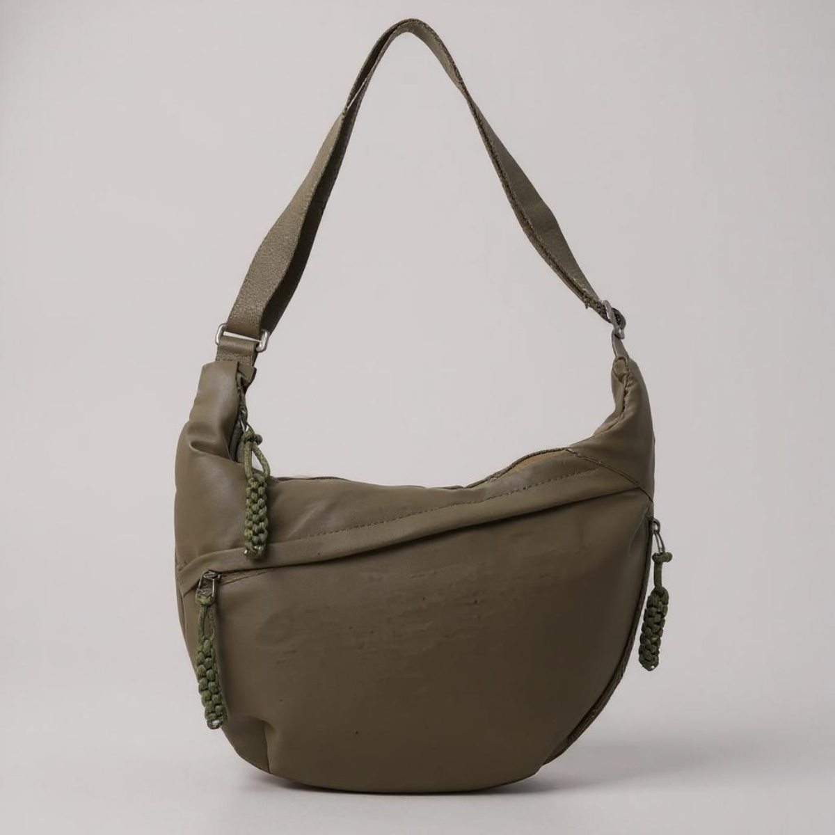 Isabel | Bolso de hombro verde oliva