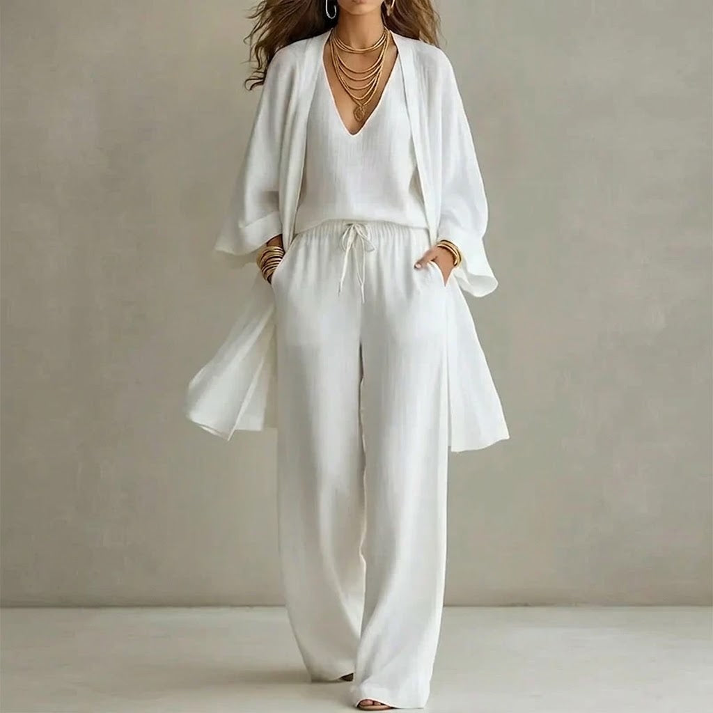 Diana - Conjunto elegante de tres piezas