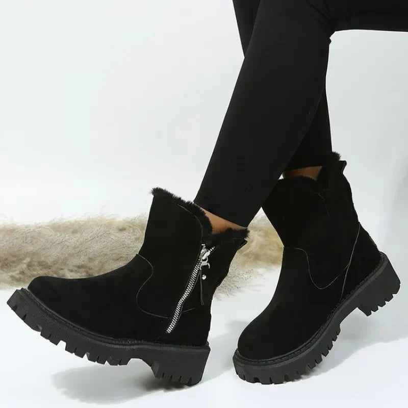 Nora - Botines de invierno cálidos y cómodos