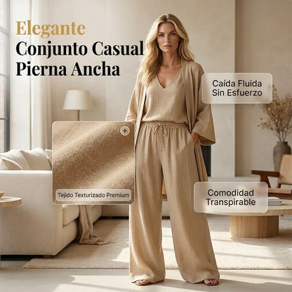 Diana - Conjunto elegante de tres piezas