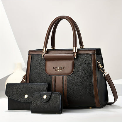Norma - Conjunto de Bolsas de Tres Piezas Elegante