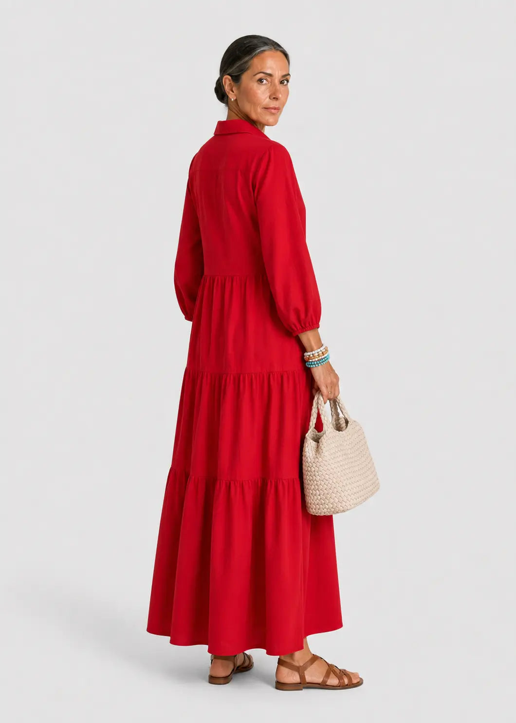 Vestido Mercedes Natural