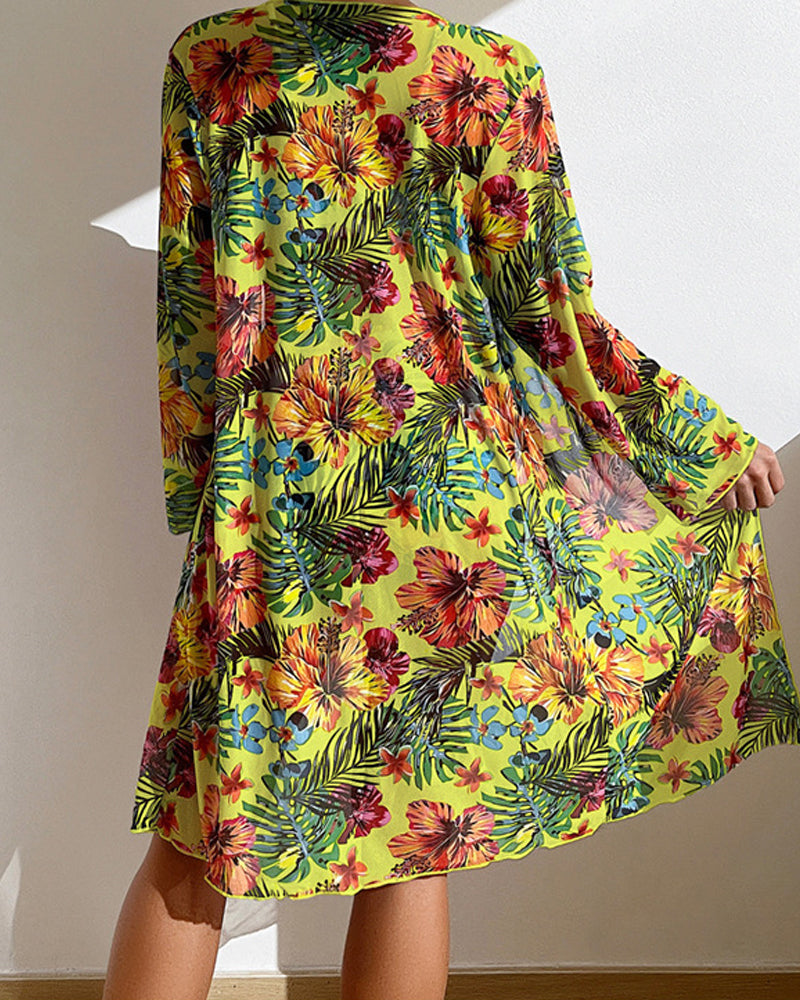 Summer Crush | Bikini con falda de flores