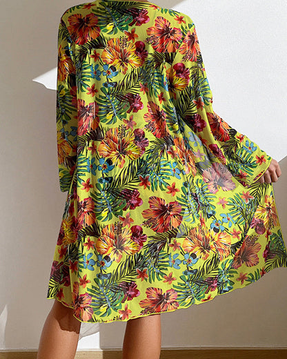 Summer Crush | Bikini con falda de flores