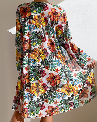 Summer Crush | Bikini con falda de flores