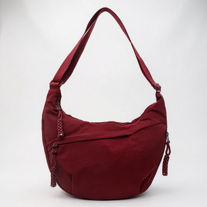 Roberta | Bolso de hombro burdeos
