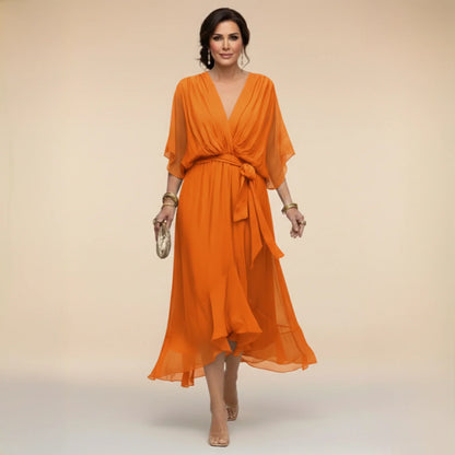 Mónica - Vestido con escote en V