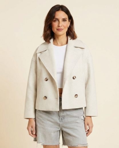 Adriana | Chaqueta cruzada elegante con botones