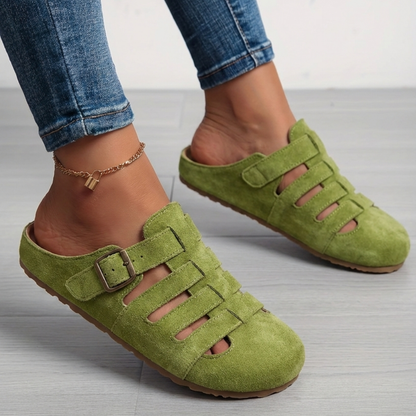 Claire | Sandalias tipo mule cómodas y sin cierres