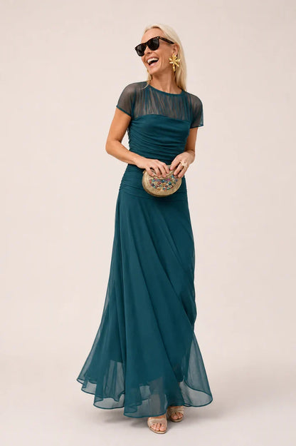 Laura - Vestido de chiffon