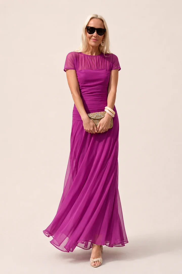 Laura - Vestido de chiffon