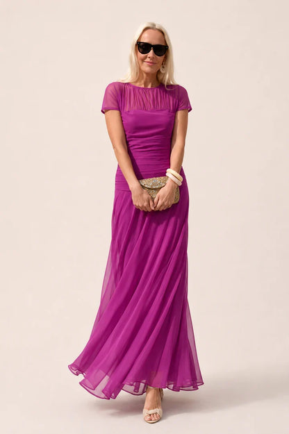 Laura - Vestido de chiffon