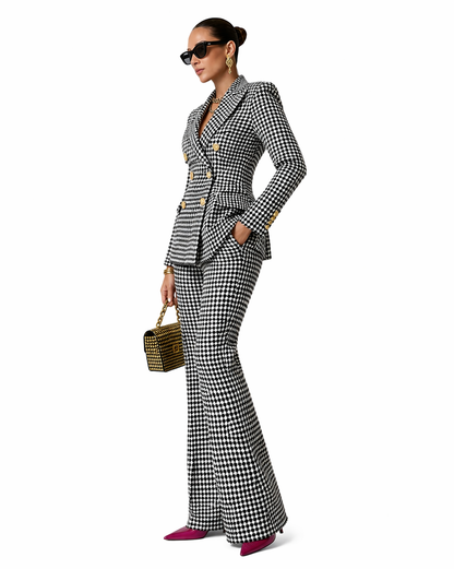 Conjunto Sastre Mujer Elegante De Estilo Clásico