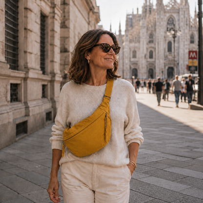 Gabriela | Bolso de hombro ocre