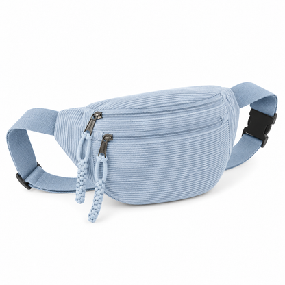 Valeria | Bolso de hombro de terciopelo acanalado