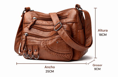 María - Bolso de hombro multibolsillos