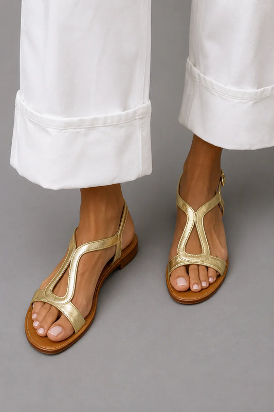 Ludovica Sandalias de Verano con Suela