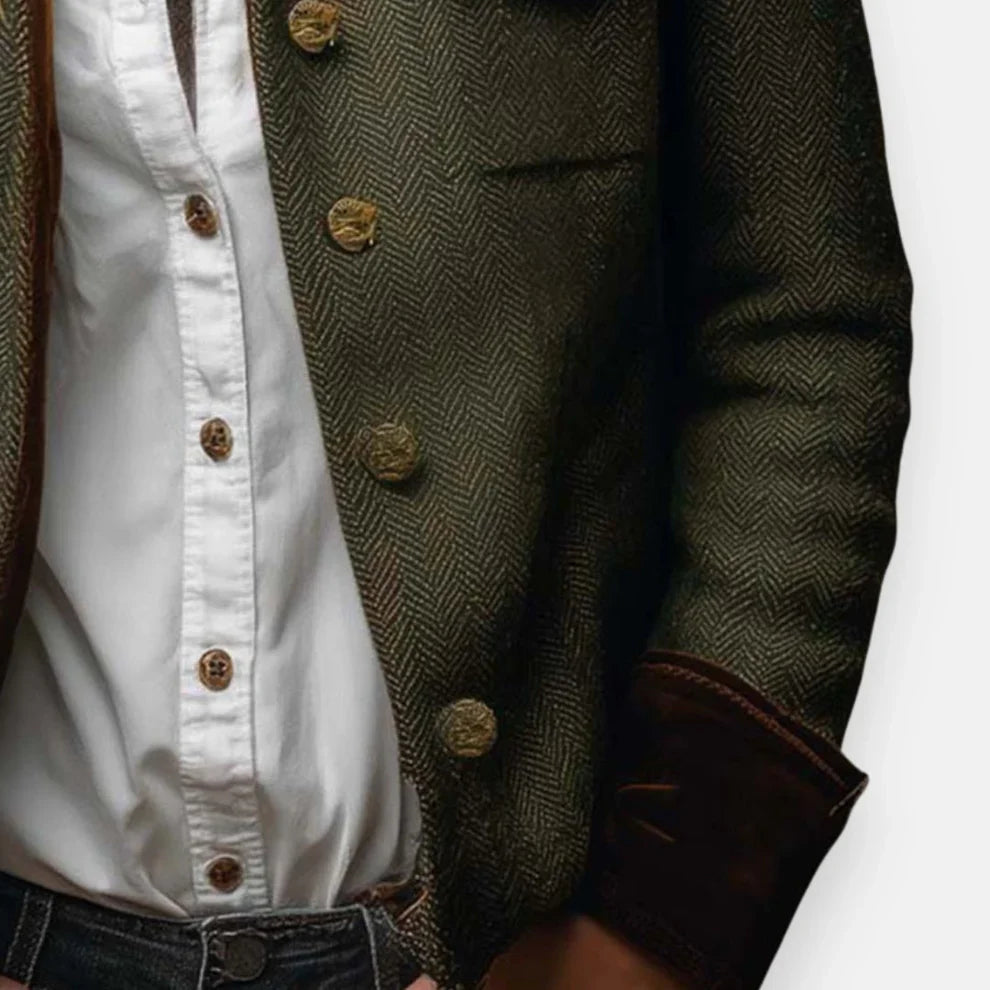 Daniela - Chaqueta elegante con detalles de terciopelo