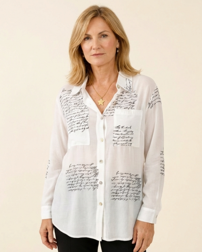 Diana - Camisa estampada elegante y versátil