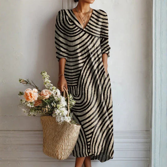 Aurelia | Vestido largo bohemio moderno