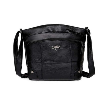 Silvia - Bolsa Cruzada con Emblema de Canguro