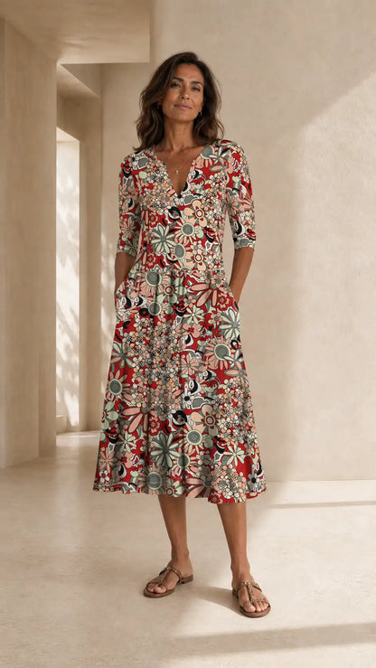 Vestido Paloma Floral