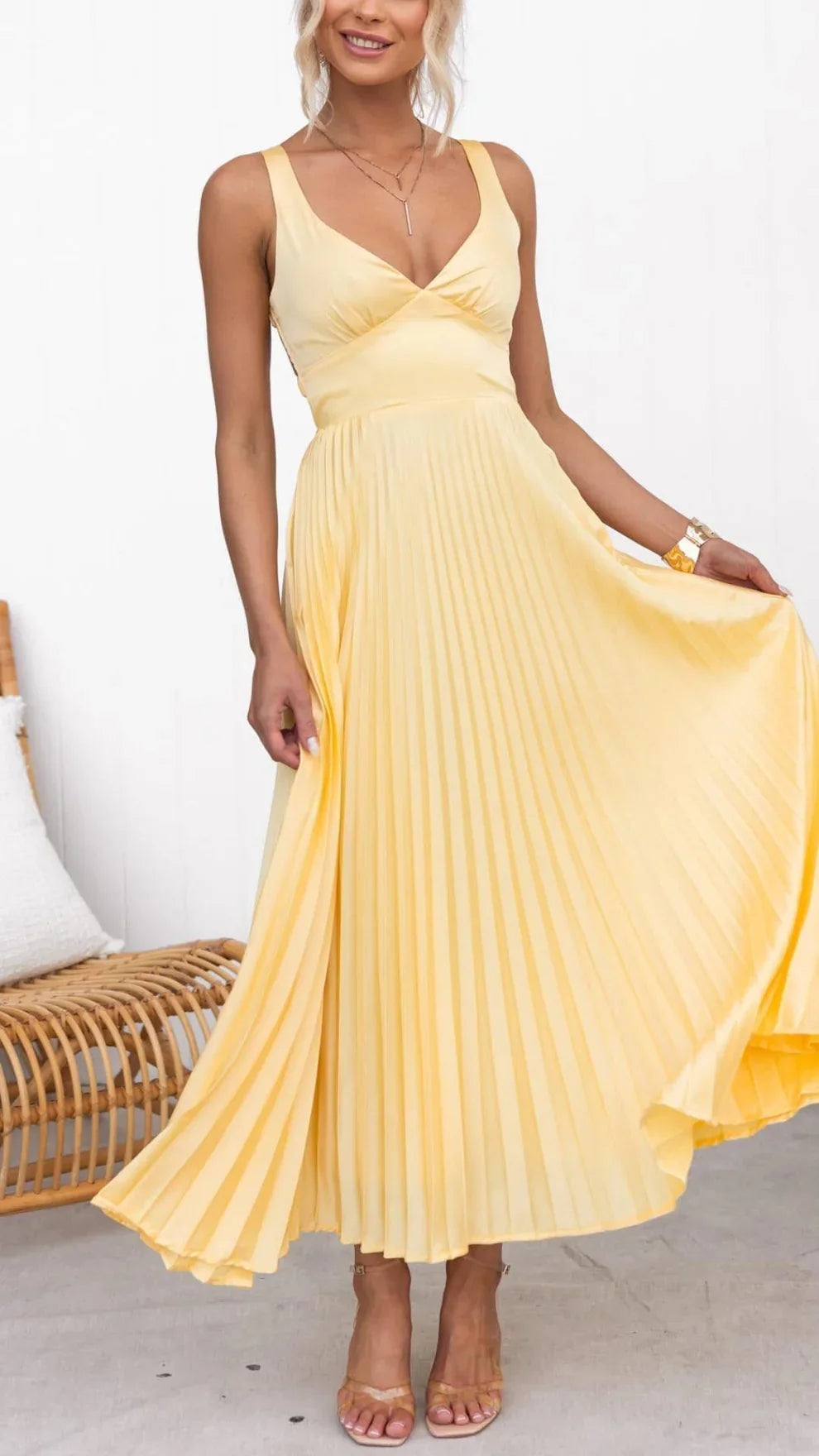 Malia - Vestido maxi elegante con caída suave