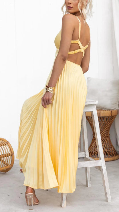 Malia - Vestido maxi elegante con caída suave