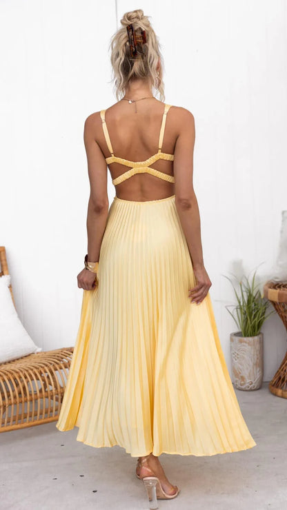 Malia - Vestido maxi elegante con caída suave