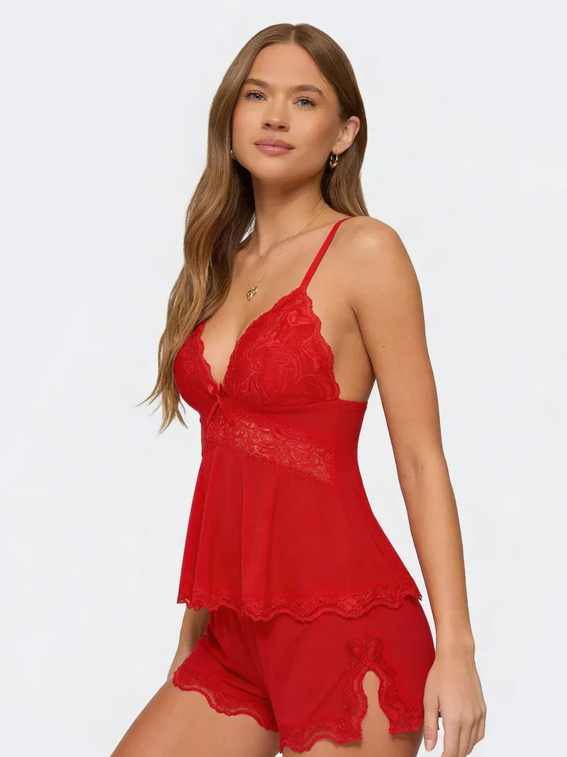 Marina - Conjunto de encaje delicado y favorecedor