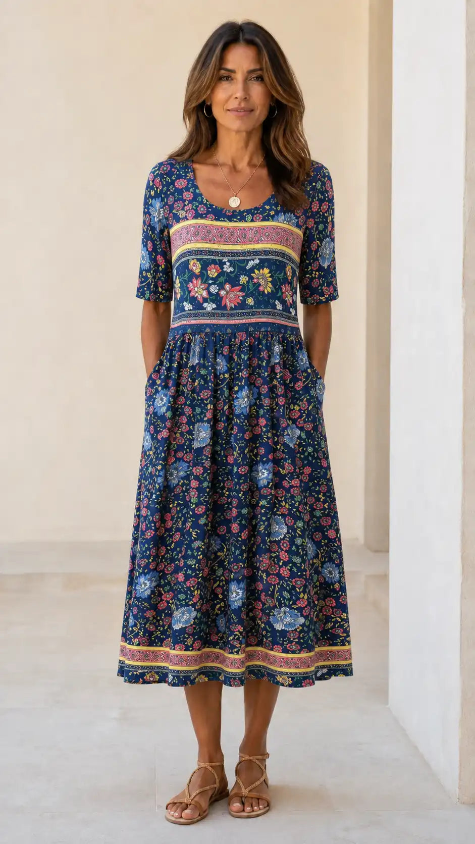 Vestido Candela Azul