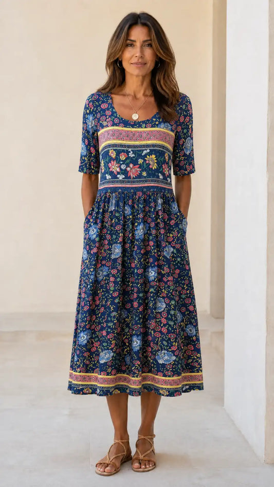 Vestido Candela Azul