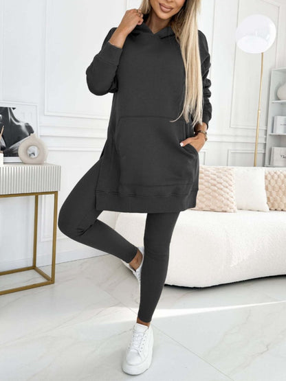 Isabel - Conjunto casual con capucha