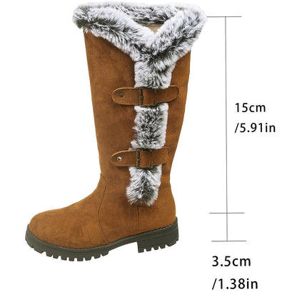 Nora - Botas de nieve con forro cálido