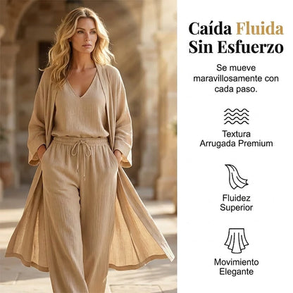 Diana - Conjunto elegante de tres piezas