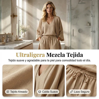 Diana - Conjunto elegante de tres piezas