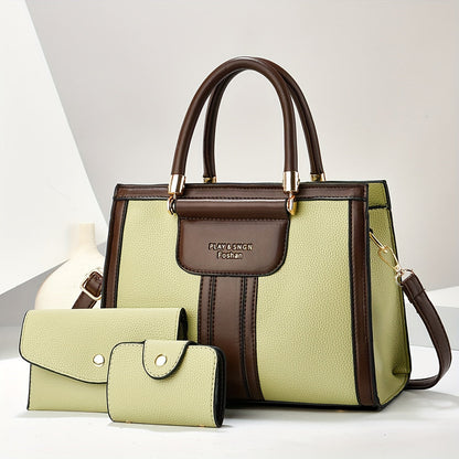 Norma - Conjunto de Bolsas de Tres Piezas Elegante