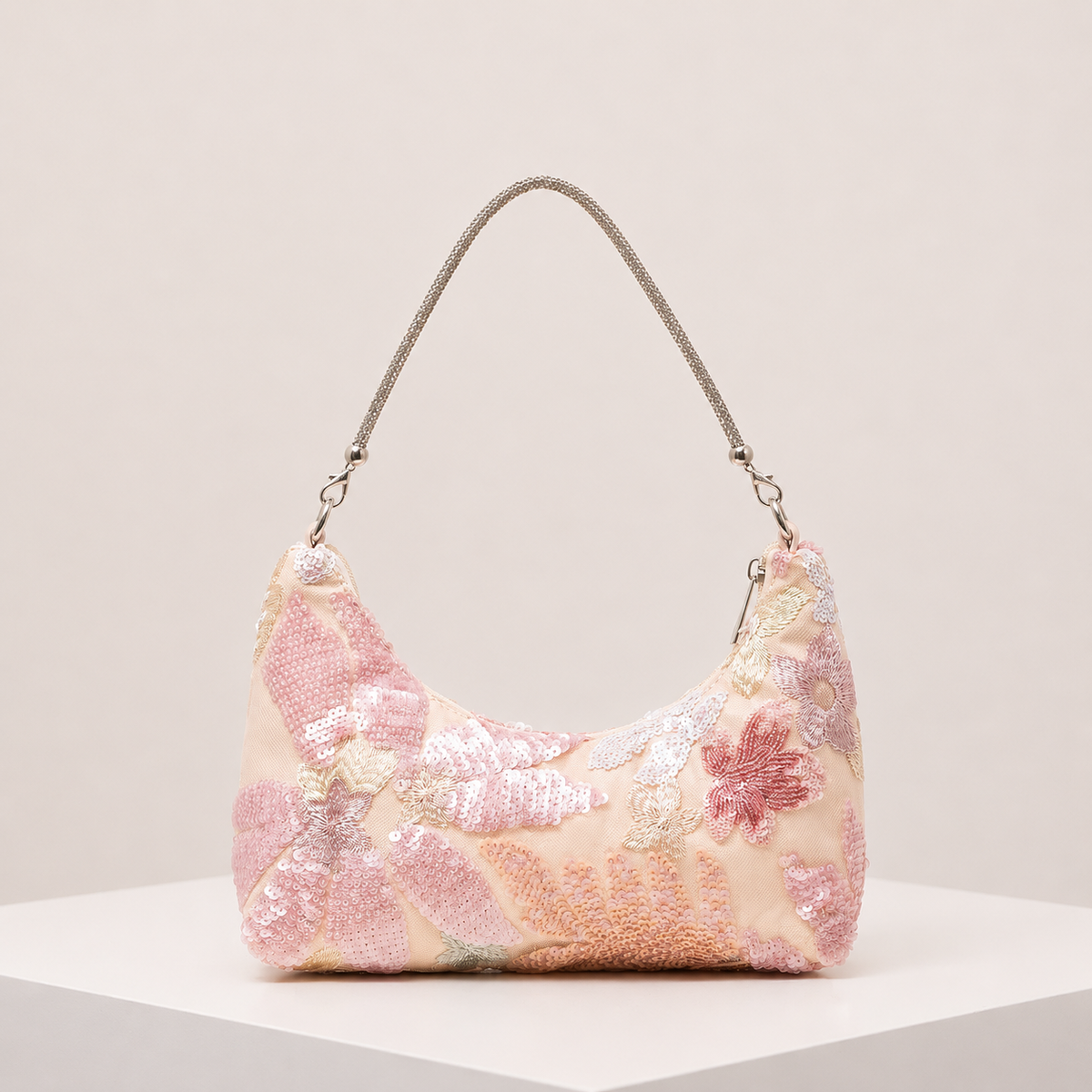 Amalia Bolso Bordado Flores Silvestres
