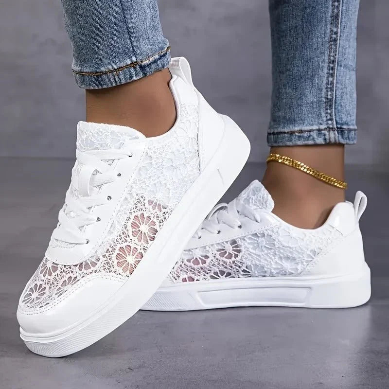 Camila - Elegantes zapatillas de encaje